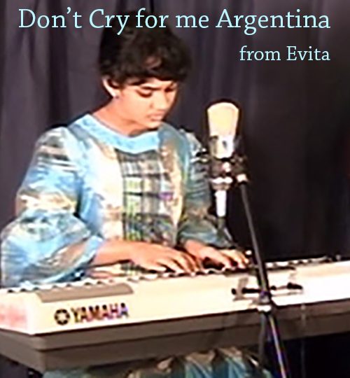 Don't Cry for me Argentina